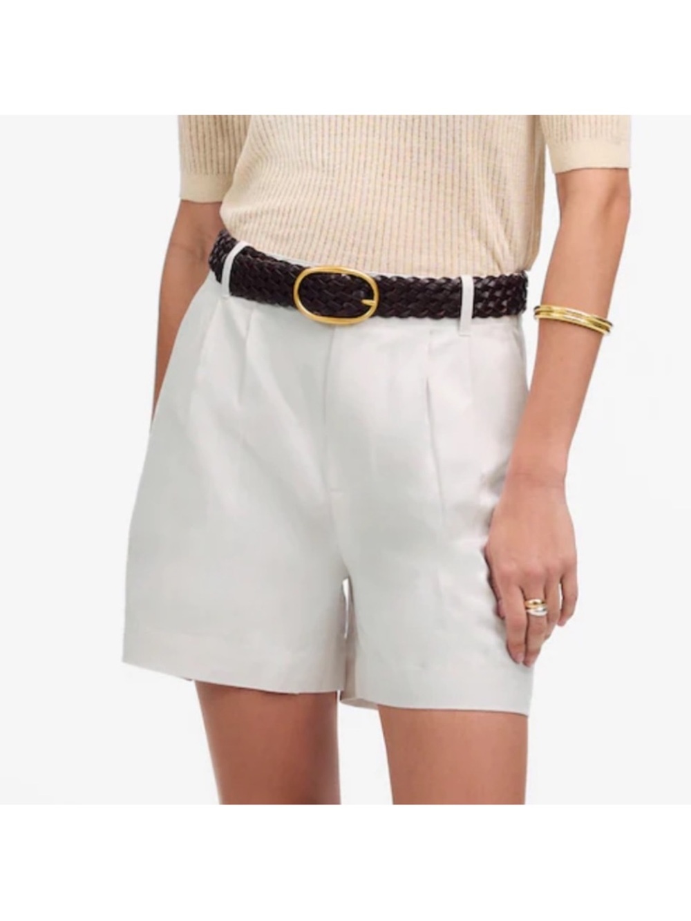 Madewell DRAPEY TWILL SHORTS